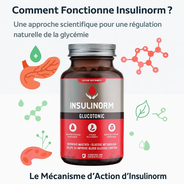 Mécanisme d'action Insulinorm